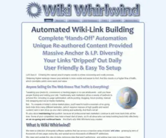 Wikiwhirlwind.com(Wiki Whirlwind Automated Wiki) Screenshot