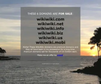 WikiWiki.com(WikiWiki) Screenshot