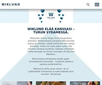 Wiklundturku.fi(Wiklund Turku palvelee sinua monipuolisesti) Screenshot