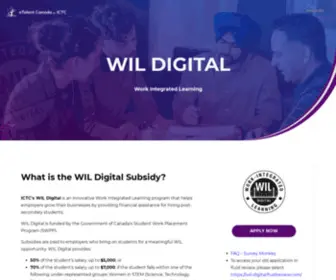 Wil-Ait.digital(Work Integrated Learning wage subsidies through ICTC) Screenshot