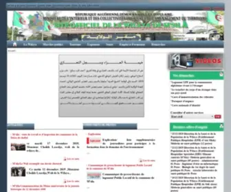 Wilaya-Msila.dz(Site) Screenshot