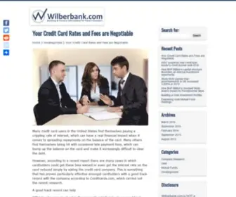 Wilberbank.com(Save Sonic ™) Screenshot