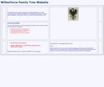 Wilberforce.info(Wilberforce info) Screenshot