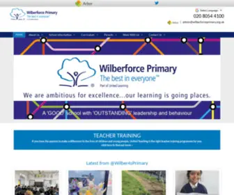 Wilberforceprimary.org(Wilberforce Primary School) Screenshot