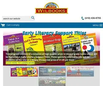 Wilbooks.com(Learn to read with our leveled educational children's reading books for Pre) Screenshot