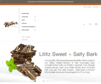 Wilburbuds.com(Wilbur Chocolate) Screenshot