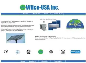 Wilco-USA.com(Technology Development & Manufacturing) Screenshot