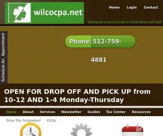 WilcocPa.net(Take a look at our Home page. Jo Ireland CPA PLLC) Screenshot