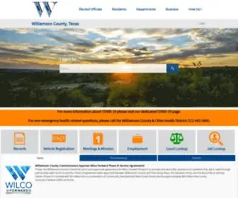 Wilcogov.org(Williamson County) Screenshot