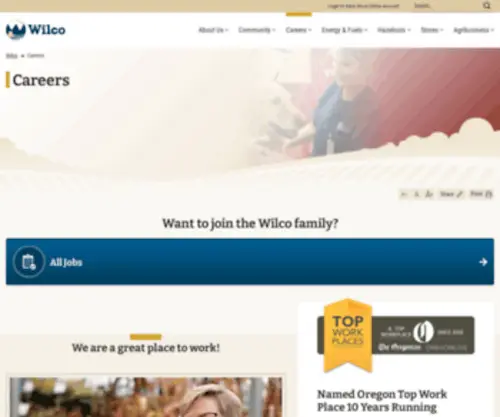 Wilcojobs.com(Careers) Screenshot