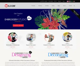 Wilcom-China.com(Embroidery Software Wilcom) Screenshot