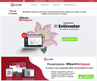 Wilcom.co(Wilcom Colombia) Screenshot