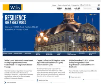 Wilcor.com(Global Insurance Broker) Screenshot
