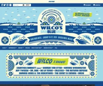 Wilcoskybluesky.com(Wilco's Sky Blue Sky) Screenshot