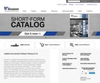 Wilcoxon.com(Wilcoxon Sensing Technologies) Screenshot