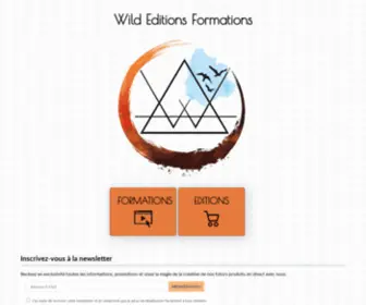 Wild-Editions-Formations.com(Wild) Screenshot