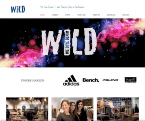 Wild-Kaufbeuren.de(We love denim) Screenshot