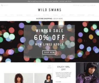 Wild-Swans.com(Wild Swans) Screenshot