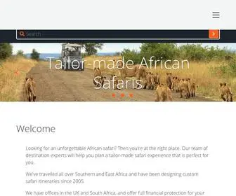 Wild-Wings-Safaris.com(Plan your tailormade African Safari with Wild Wings Safaris) Screenshot