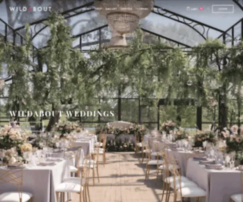 Wildabout.co.uk(Luxury Flower Delivery) Screenshot