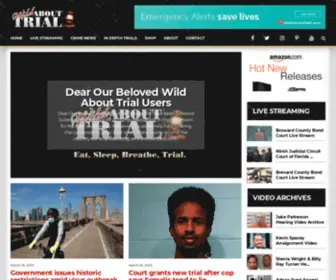 Wildabouttrial.com(The nations hottest criminal trial coverage) Screenshot