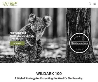 Wildark.org(A Movement for the Wild) Screenshot