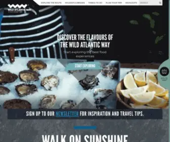 Wildatlanticway.com(Plan Your Next Adventure with Discover Ireland) Screenshot