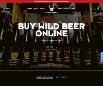 Wildbeerco.com(UK Craft Beers & Beer Kegs Company Online) Screenshot