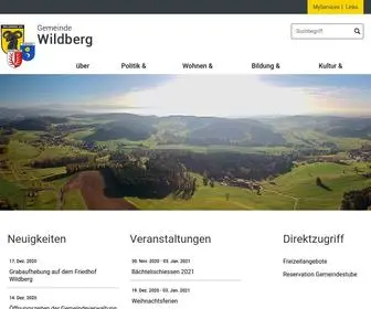 Wildberg.ch(Wildberg) Screenshot