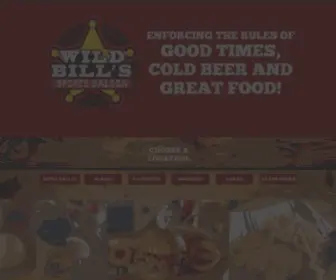Wildbillssportssaloon.com(Wild Bill's Sports Saloon) Screenshot