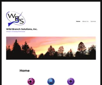 Wildbranch.com(Vermont's Technology Professionals) Screenshot