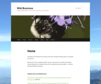 Wildbusiness.org(Wild Business) Screenshot