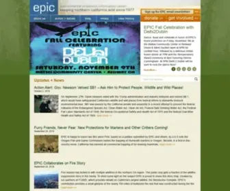 Wildcalifornia.org(Environmental Protection Information Center (EPIC)) Screenshot