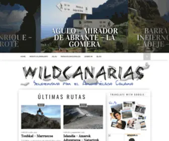 Wildcanarias.com(Wildcanarias) Screenshot