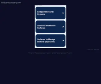 Wildcardcompany.com(Wildcard Company) Screenshot