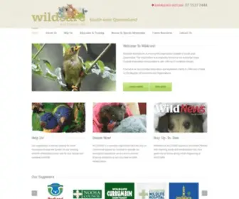 Wildcare.org.au(Wildcare Australia) Screenshot