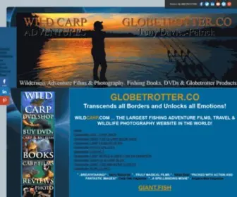 Wildcarp.com(WILD CARP.com LARGEST CARP FISHING WEBSITE IN THE WORLD) Screenshot
