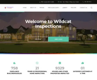 Wildcatinspections.com(House Well Septic Inspections) Screenshot