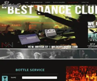 Wildcatlounge.com(Santa Barbara's bes dancelounge) Screenshot