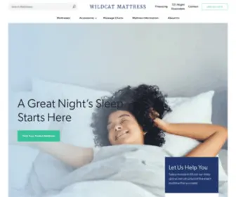 Wildcatmattress.com(Wildcat Mattress) Screenshot