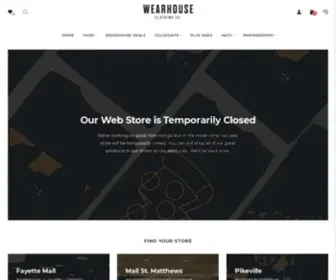 Wildcatwearhouse.com(Wearhouse Clothing Company) Screenshot