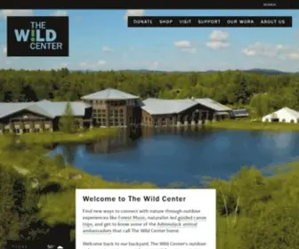 Wildcenter.org(The Wild Center) Screenshot