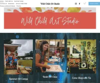 Wildchildartstudio.com(Wild Child Art Studio) Screenshot