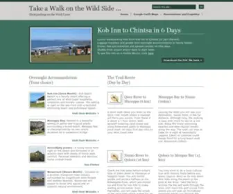 Wildcoastwalk.co.za(Wild Coast Walks) Screenshot