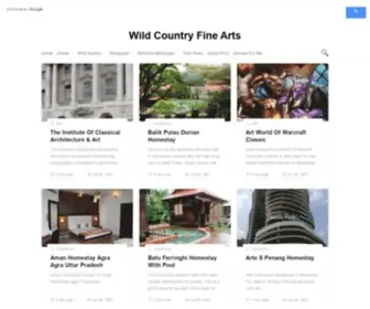 Wildcountryfinearts.com(Wild Country Fine Arts) Screenshot