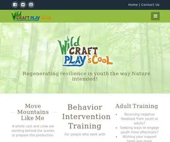 Wildcraftplay.com(Using nature as a medium to inspire play and encourage body) Screenshot