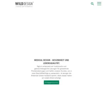 Wilddesign.de(Produktdesign) Screenshot