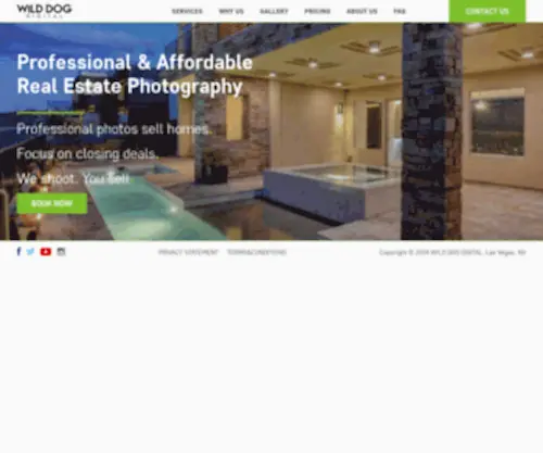 Wilddogdigital.com(Professional & Affordable Real Estate Photography in Las Vegas) Screenshot