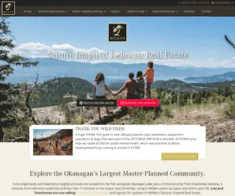 Wilden.ca(Kelowna Real Estate) Screenshot