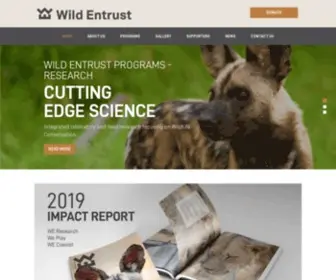 Wildentrust.org(Wild Entrust) Screenshot